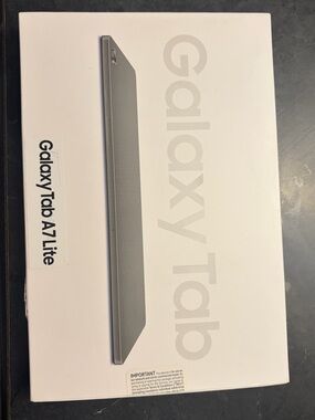 Samsung Galaxy Tab A7 Lite Tablet in Silver Finish